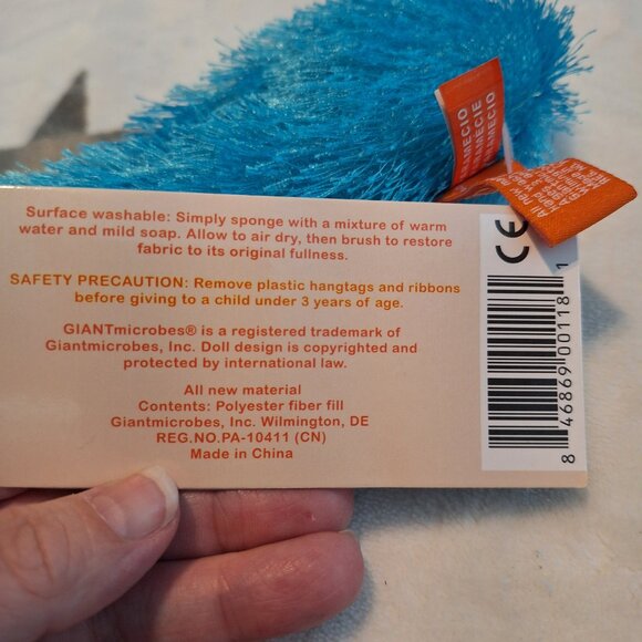 New! Giant Microbes Paramecium Plush Scientific‎ Learning Toy - Picture 6 of 9